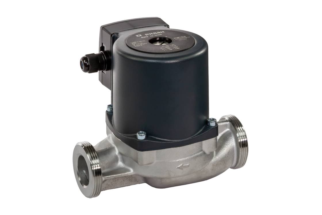 Фото Насос Ридан RWS 25-80SN, DN 25, PN 10, длина 180 мм, резьбовое присоединение, артикул 015P1013