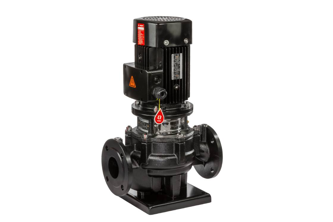 Фото Насос Ридан RV 65-300/2, DN 65, PN 16, длина 360 мм, присоединение - фланец, артикул 015P2022