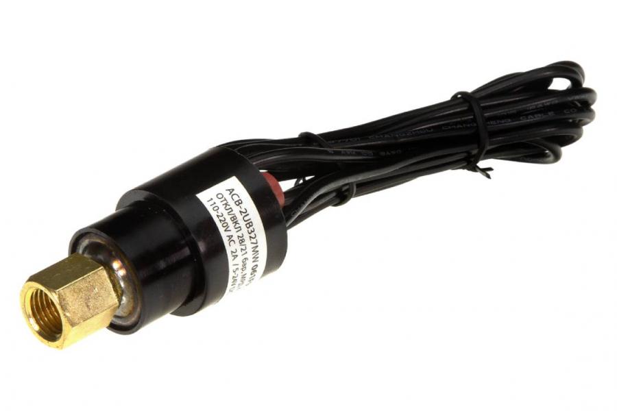 Фото Реле давления картриджное Ридан ACB-2UB461MW, штуцер с накидной резьбой 1/4" SAE с депрессором, кабель 1 м, артикул 061F9575R