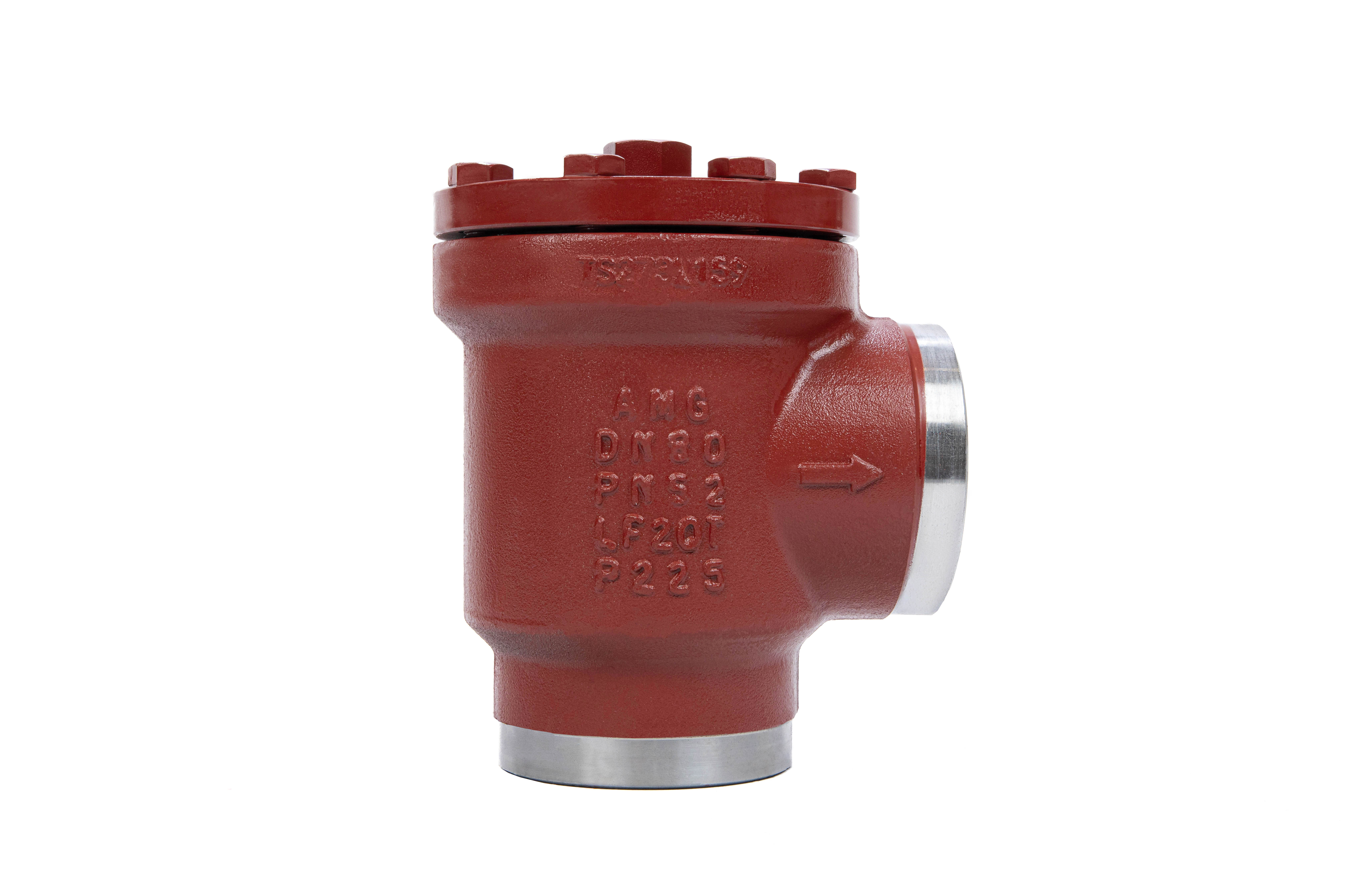 Фото Угловой сетчатый фильтр Ридан FIA, тип присоединения — 150 D (6&quot;), DN 150, PN 52, c фильтрующей сеткой 250 мкм, артикул 148B0150R