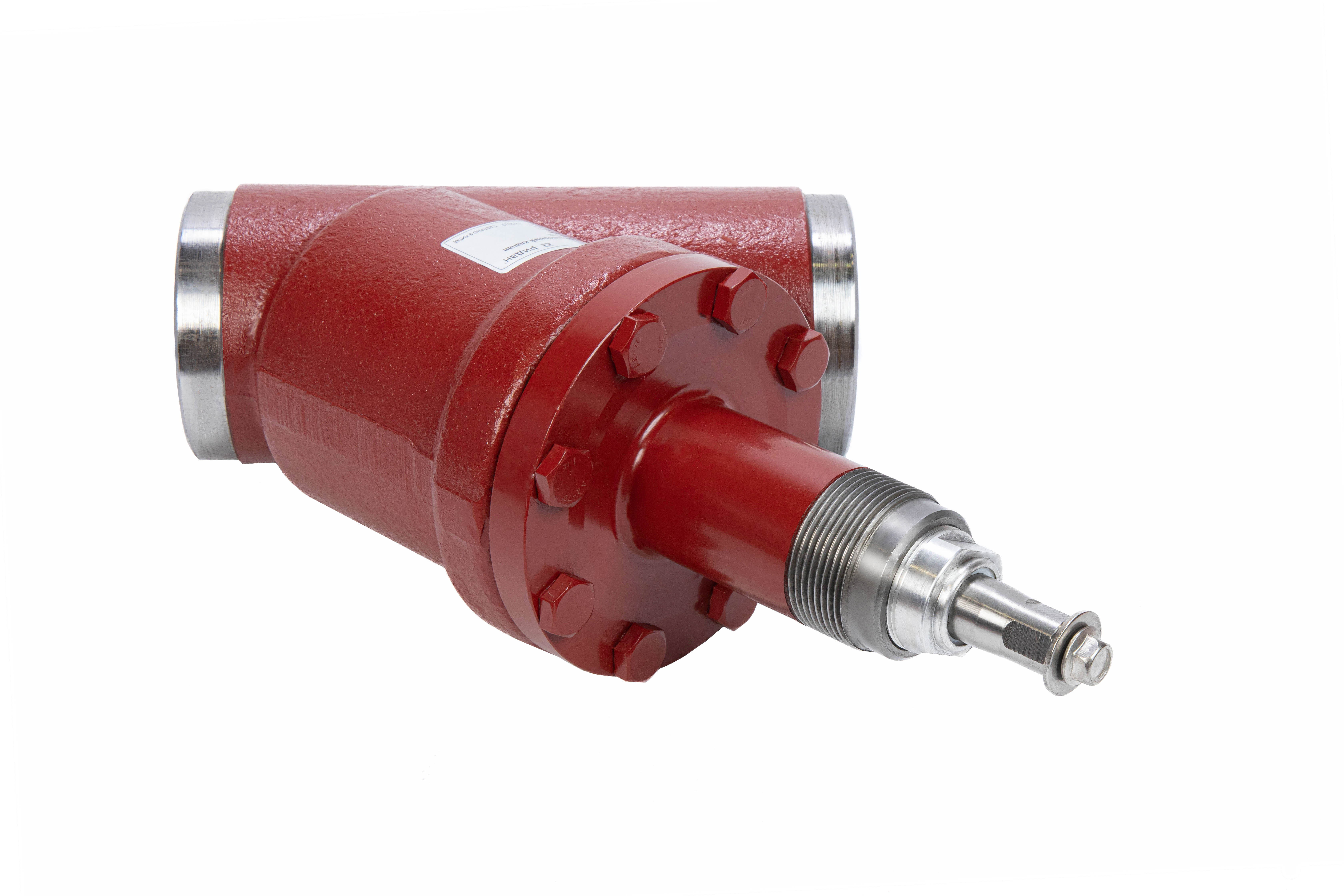 Фото Угловой обратно-запорный клапан Ридан SCA, тип присоединения — 80 D (3&quot;), DN 80, PN 52, артикул 148B8080R