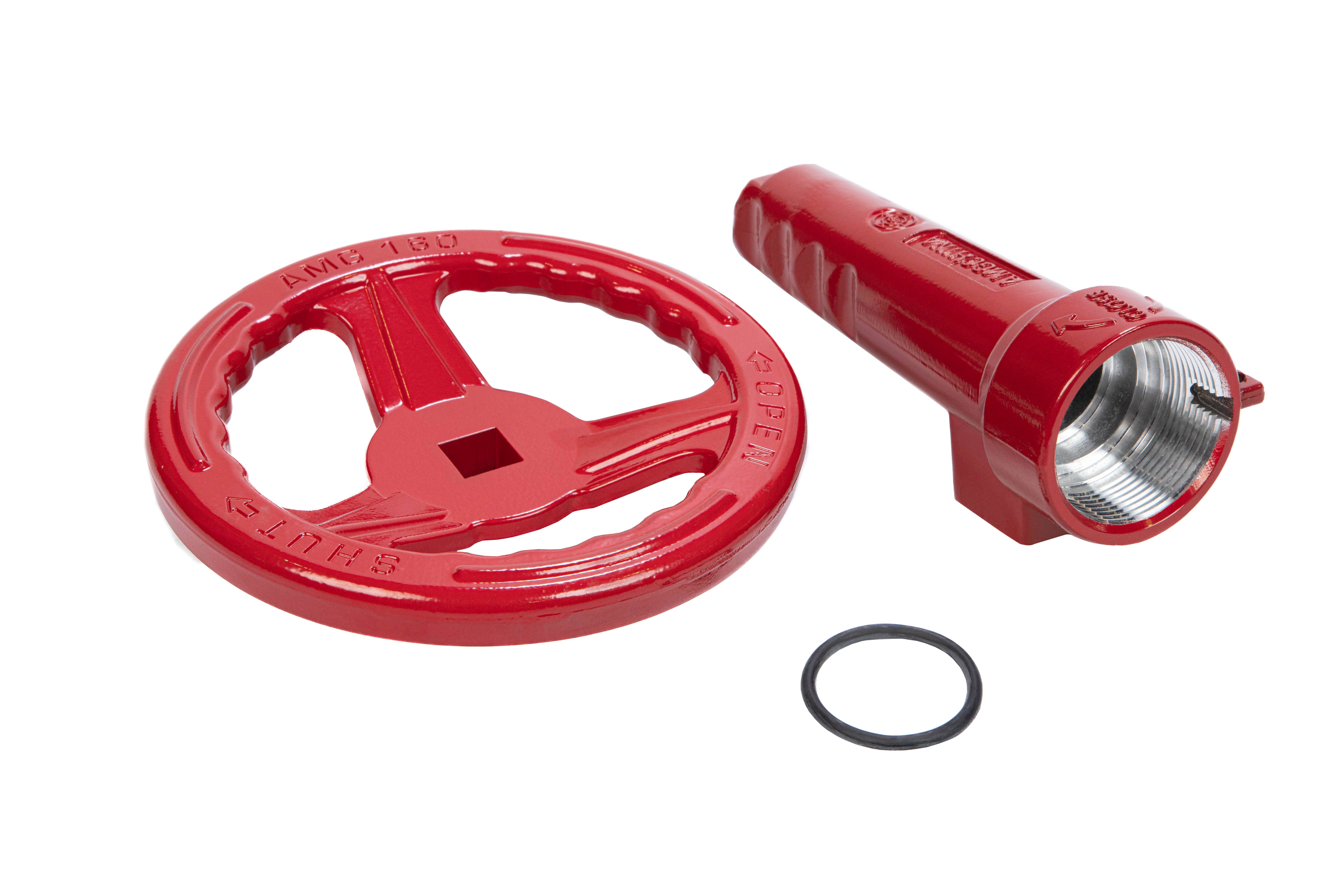 Фото Угловой обратно-запорный клапан Ридан SCA, тип присоединения — 150 D (6&quot;), DN 150, PN 52, артикул 148B8150R